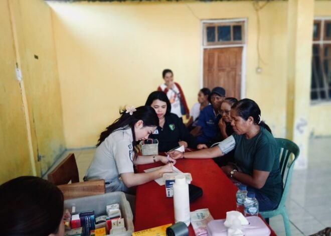 Jasa Raharja NTT Hadirkan Layanan Kesehatan dan Edukasi Pertolongan Pertama bagi Warga Noelbaki
