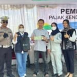 Berikan Kemudahan dan Keuntungan Bagi Wajib Pajak, Kolaborasi Jasa Raharja Bandung Bersama Tim Pembina Samsat Kawaluyaan Gelar Pemeriksaan PKB dan SWDKLLJ