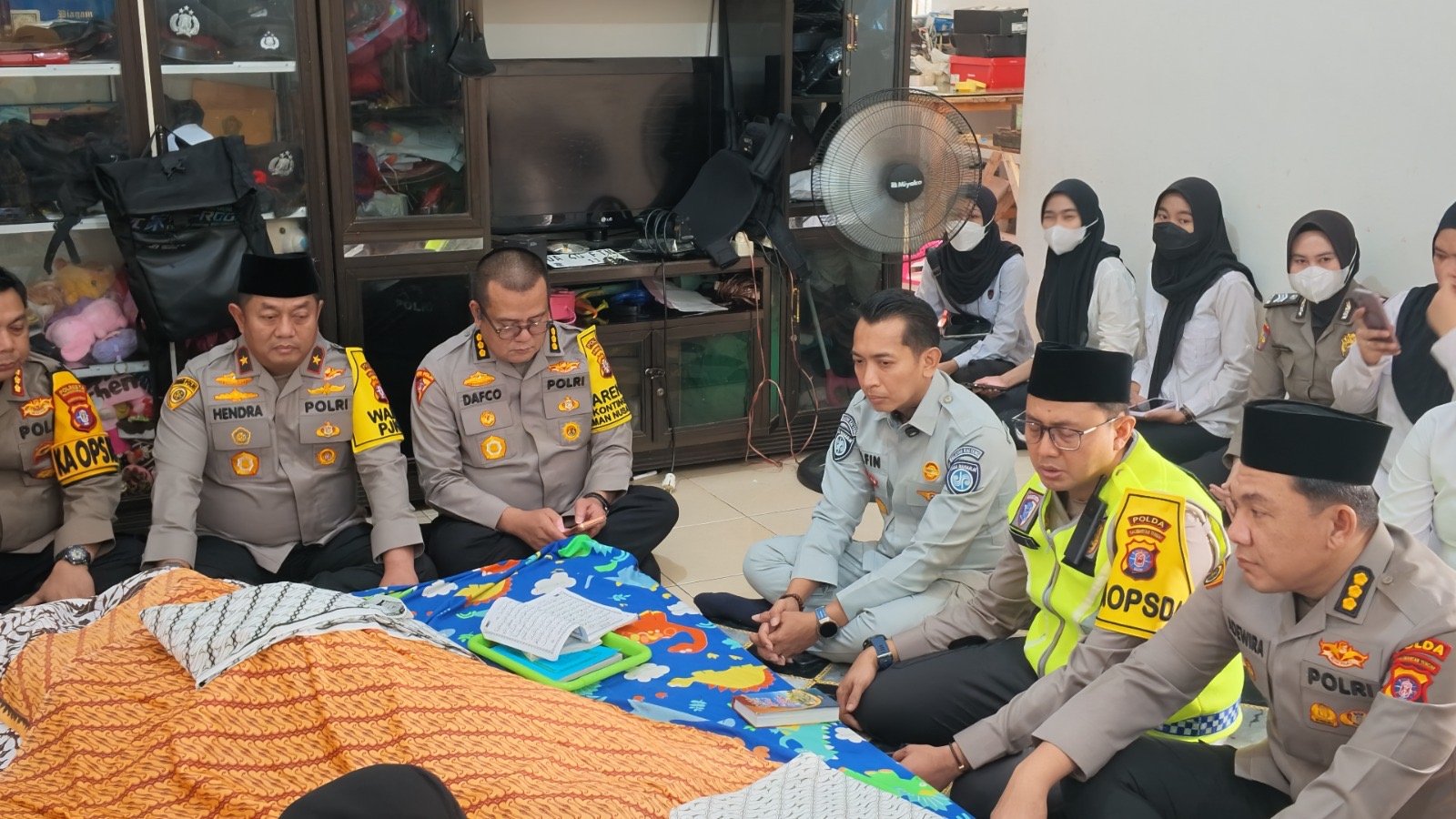 Jasa Raharja Kalteng Serahkan Santunan kepada Ahli Waris Anggota Polresta Palangka Raya