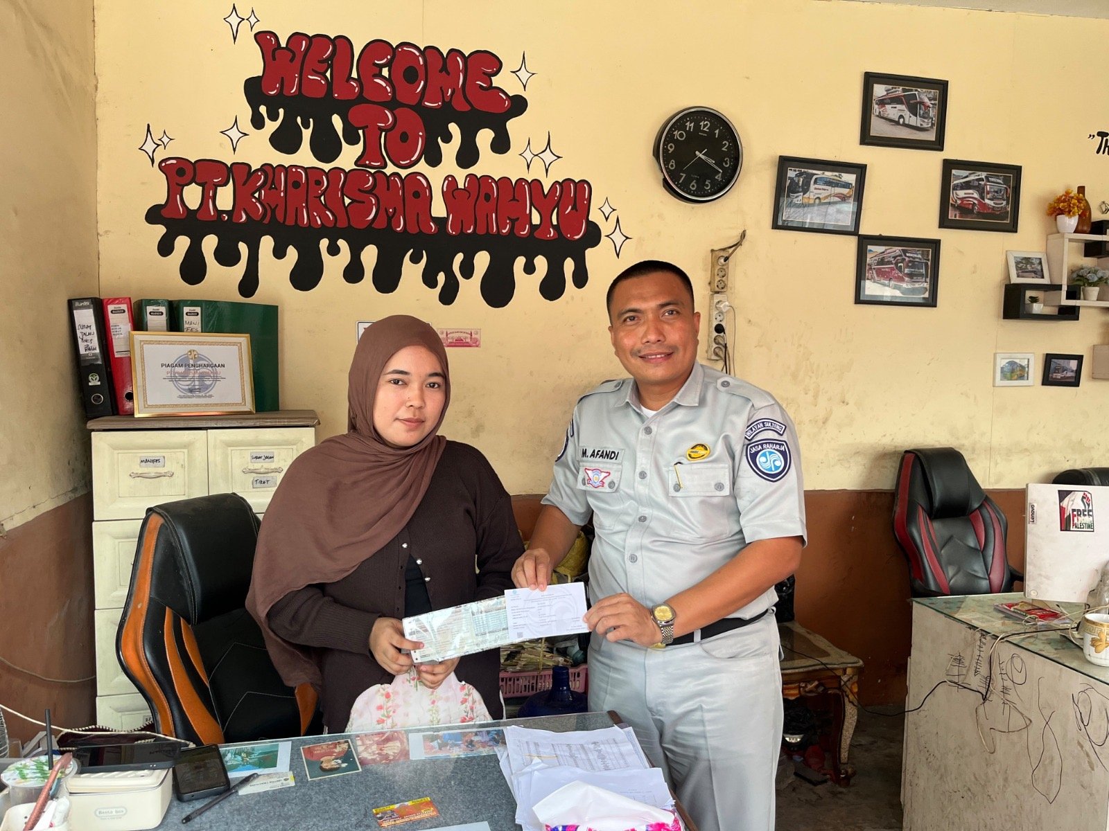 Jasa Raharja Palu Dorong Kemudahan Pembayaran IWKBU Melalui Aplikasi JR Connect