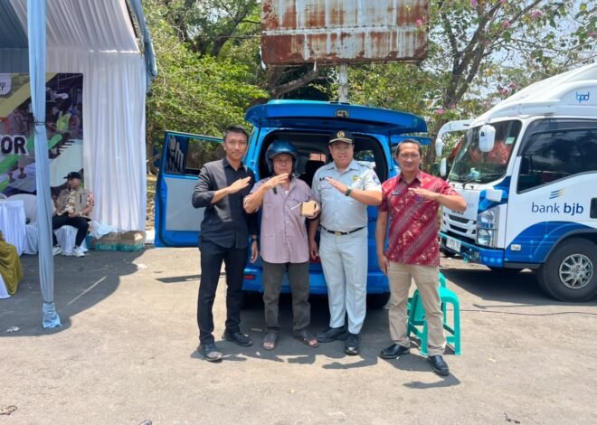 Tingkatkan Kepatuhan Wajib Pajak, PT Jasa Raharja (Persero) Cabang Cirebon Bersama Tim Pembina Samsat Gelar Pemeriksaan Pajak Kendaraan Bermotor di Wilayah Cabang Cirebon