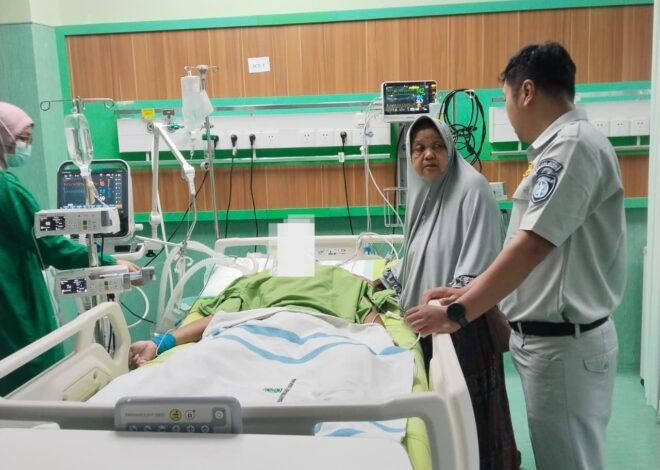 Jasa Raharja Semarang Hadirkan Pelayanan Humanis melalui Kunjungan kepada Korban kecelakaan di Rumah Sakit Banyumanik II
