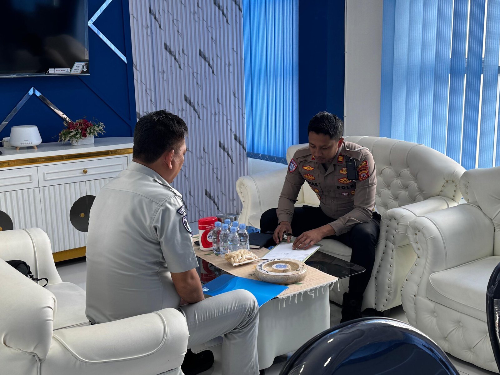 PT Jasa Raharja Cabang Tasikmalaya Koordinasikan Pelunasan Pajak Kendaraan Terlibat Kecelakaan Lalu Lintas Bersama Satlantas Polres Tasikmalaya