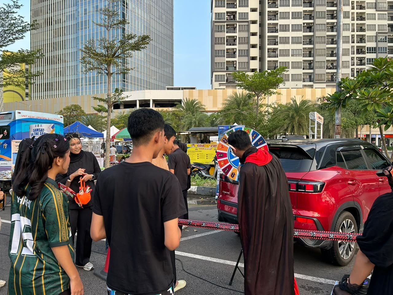 Tekan Angka Kecelakaan, Jasa Raharja Kepri Gelar October Fearless, Safety & Tax Corner And Samsat Spooky Drive-Thru & Night Market di Kawasan Harborbay Batam