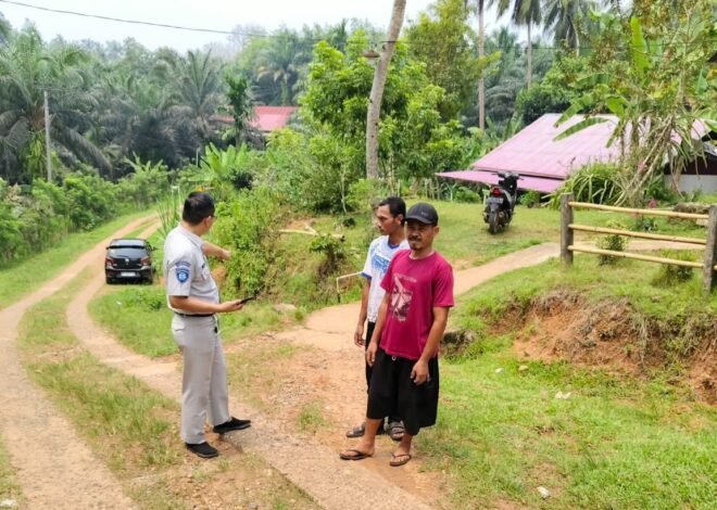 PT Jasa Raharja (Persero) Bengkulu Utara Gerak Cepat Survei Dua TKP dan Kunjungi Korban Kecelakaan