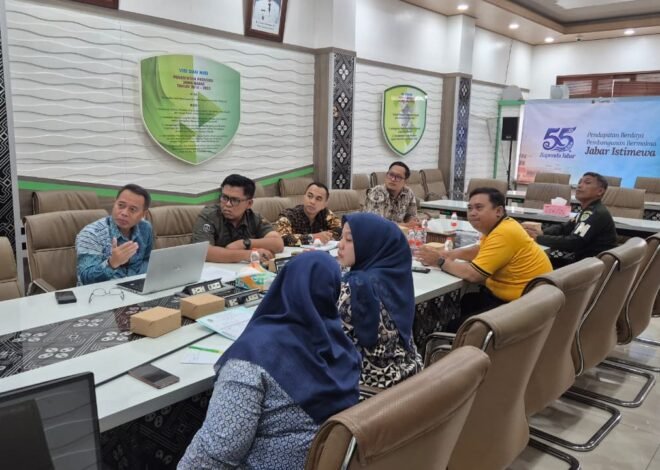 PJ Samsat Ciamis Bersama Tim Pembina Samsat Kabupaten Gelar Rapat Persiapan Operasi Gabungan Oktober 2026