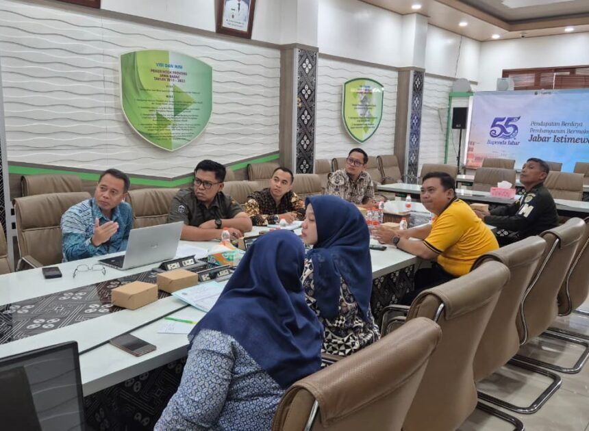 PJ Samsat Ciamis Bersama Tim Pembina Samsat Kabupaten Gelar Rapat Persiapan Operasi Gabungan Oktober 2026