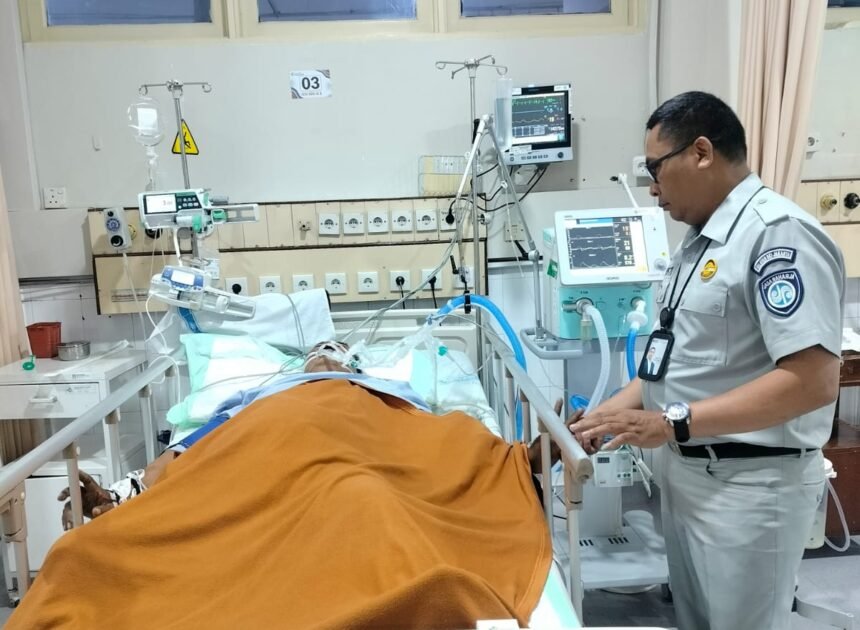Jasa Raharja Jamin Biaya Perawatan Hasan Syukur, Pengemudi Ojol Korban Kecelakaan di Panglima Polim