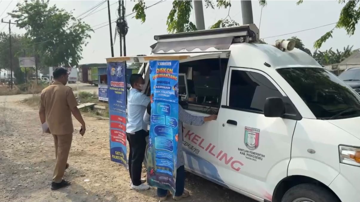 Samsat Menyapa di Tugu Gajah Pringsewu, Jasa Raharja Dorong Kepatuhan Pajak dan Keselamatan Berlalu Lintas
