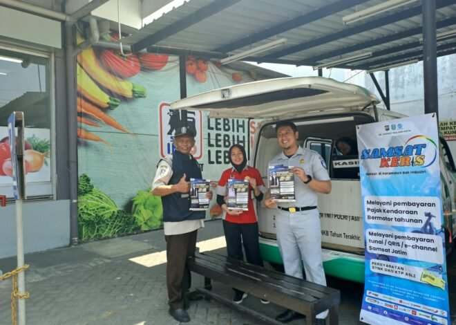 Samsat Keris Layani Wajib Pajak dan Sosialisasikan Pemutihan Pajak di Superindo Sulfat