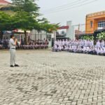 Jasa Raharja Sumbar Edukasi Keselamatan Berlalu Lintas kepada Siswa SMK Negeri 1 Payakumbuh