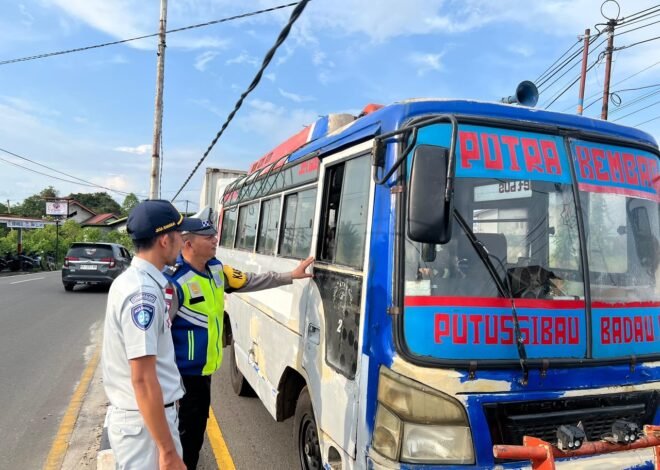 Jasa Raharja Sintang Perkuat Keselamatan Transportasi melalui Operasi Patuh Kapuas 2026