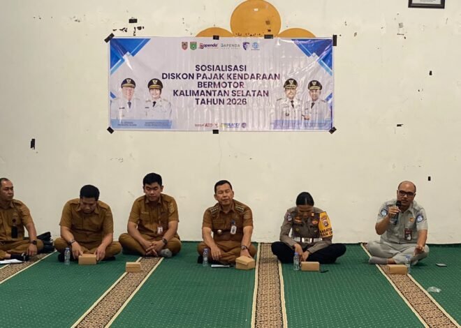 Tim Pembina Samsat Batulicin Sosialisasikan Keringanan Pajak Kendaraan, Ajak Masyarakat Manfaatkan Insentif 2026