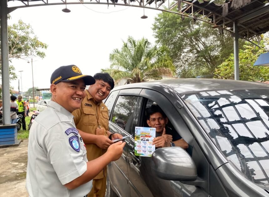 Jasa Raharja Singkawang Hadir dalam Operasi Gabungan, Ajak Masyarakat Manfaatkan Program Pembebasan Denda Pajak