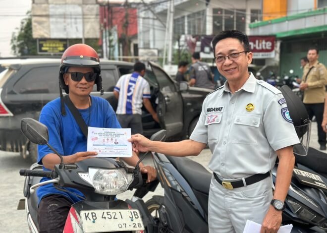 Jasa Raharja Sintang Gencarkan Sosialisasi Program Bebas Denda dan Diskon Pajak