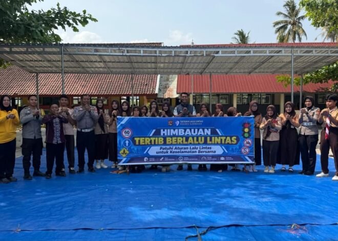 Bangun Generasi Tertib Berlalu Lintas, Jasa Raharja Sumbawa Sosialisasi di SMA Negeri 1 Alas Barat