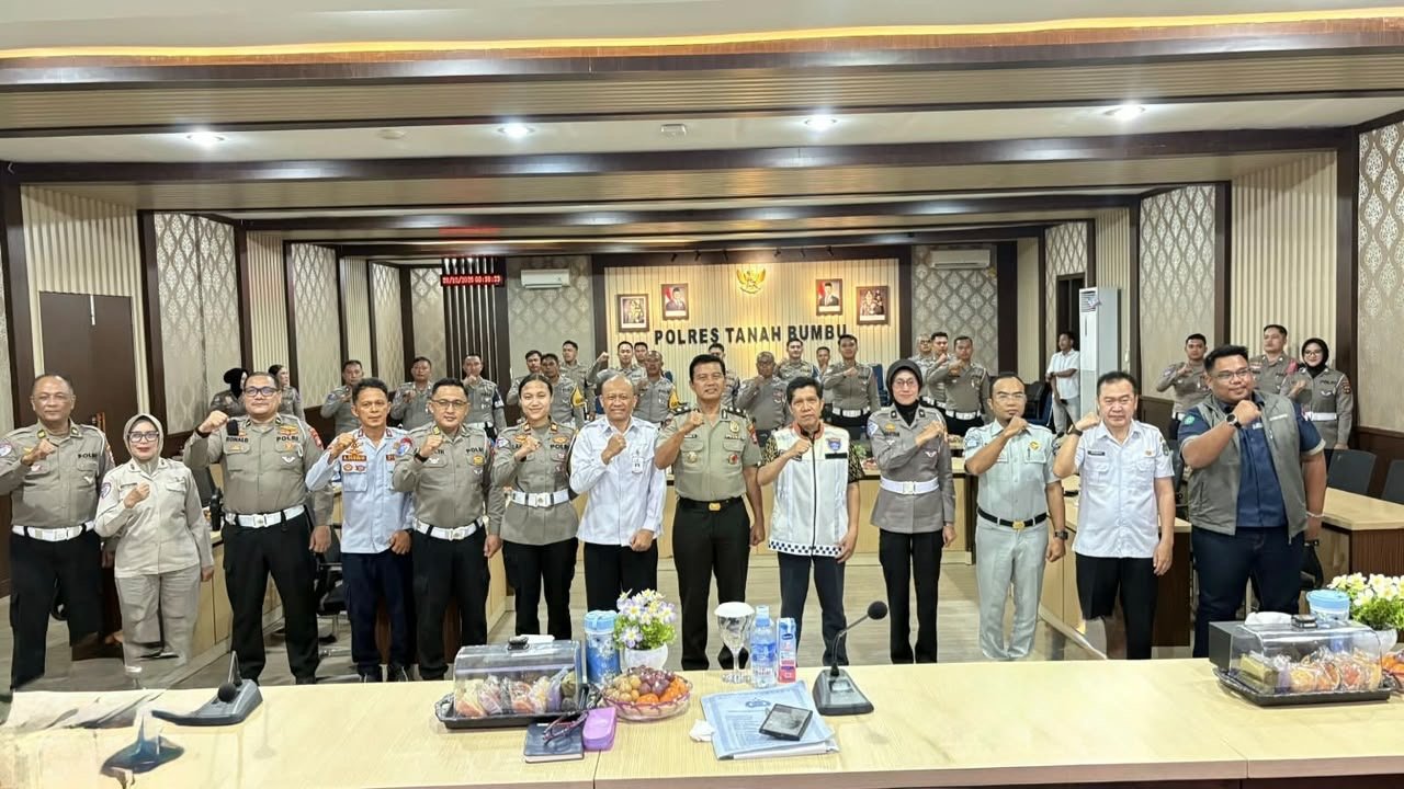 Jasa Raharja Bersama FKLL Tanah Bumbu Bahas Strategi Pencegahan Kecelakaan di Mantewe
