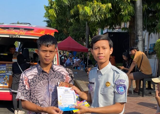 Samsat Wilayah Cabang Pati Sosialisasikan Program Relaksasi Jateng Bebas melalui Samsat Keliling dan CFD