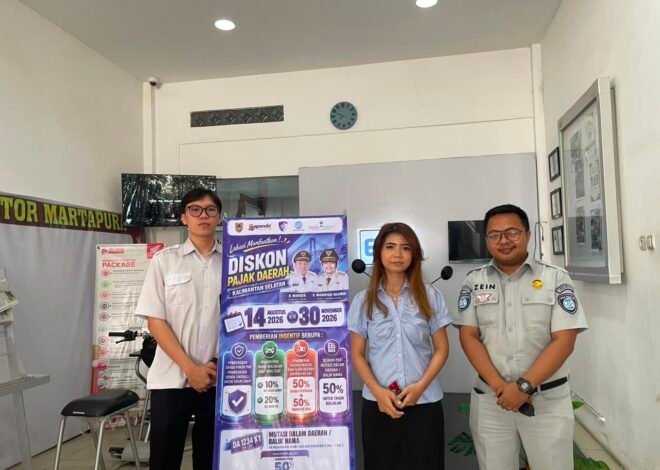 Tim Pembina Samsat Martapura Sebarluaskan Informasi Diskon Pajak di Dealer dan Layanan Publik