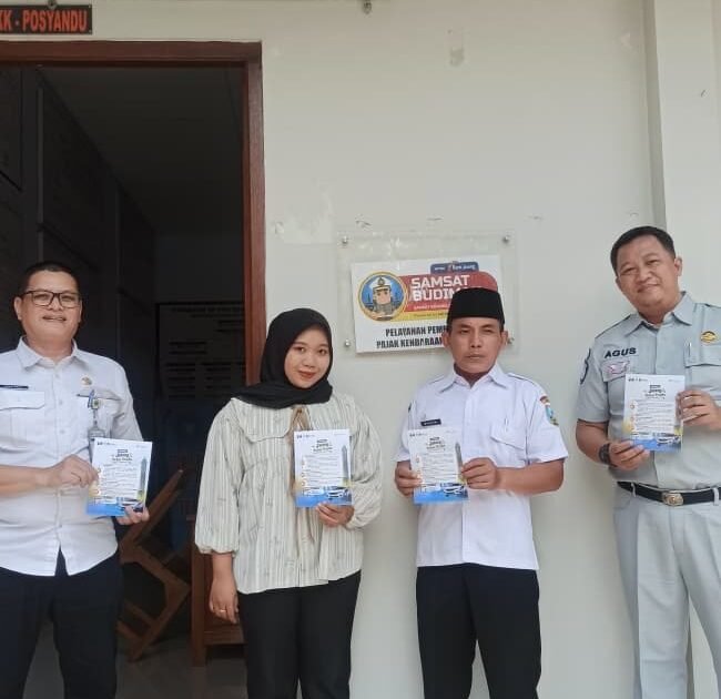 Samsat Kudus Perluas Edukasi Jateng Bebas dan Informasi Layanan hingga Tingkat Desa