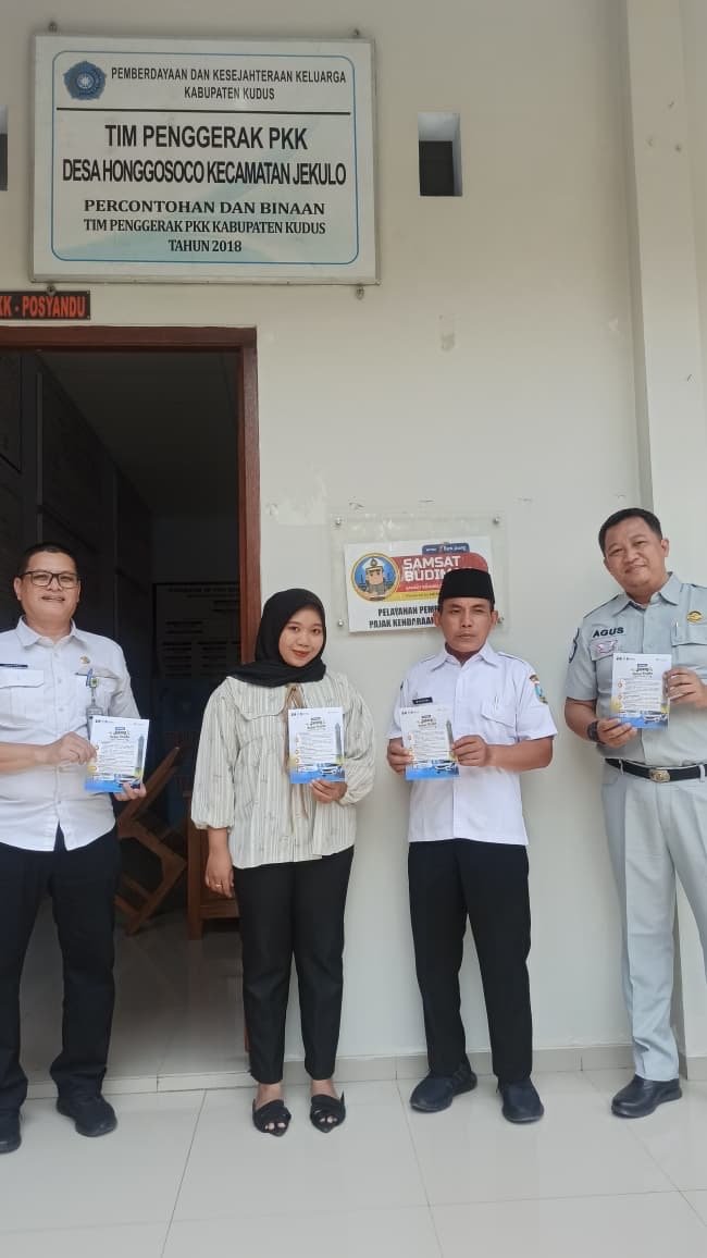 Samsat Kudus Perluas Edukasi Jateng Bebas dan Informasi Layanan hingga Tingkat Desa